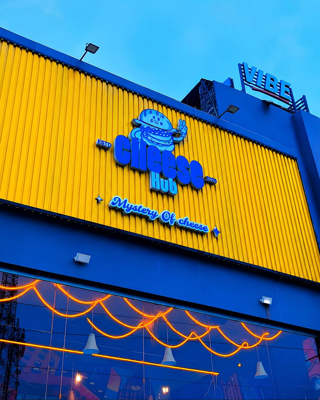 Cheese Hub storefront on Main GT Road, Nowshera